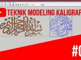 Download Video SketchUp – Modeling Kaligrafi 3 Dimensi