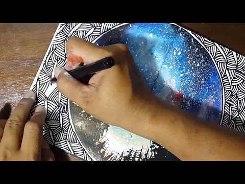 Download Video Lukis galaxy untuk begron kaligrafi kontemporer