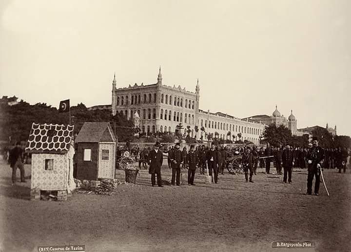 Taksim kışlası 1875…