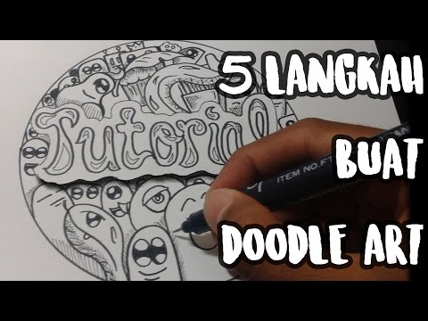 Download Video Cara Membuat Doodle Art | Speed Tutorial