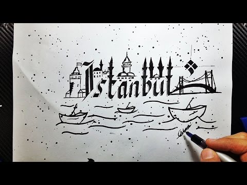 Download Video Kaligrafi Nasıl Çizilir – How To Draw Calligraphy – Istanbul – 2
