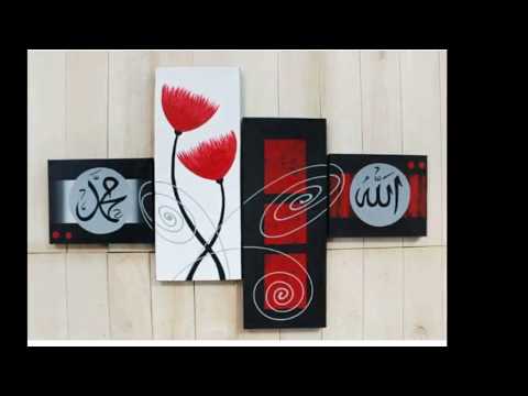 Download Video Lukis kaligrafi cat acrillic simple dan mudah tapi elegan