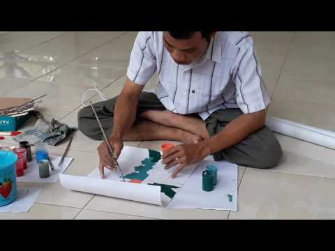 Download Video Membuat Kaligrafi Hiasan Mushaf