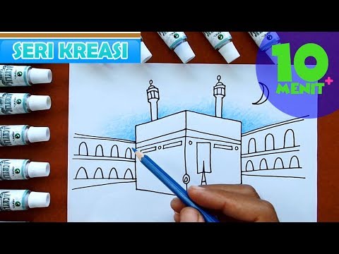 Download Video Cara Mewarnai Gambar Kabah | Kartun Anak Islami Jamal Laeli