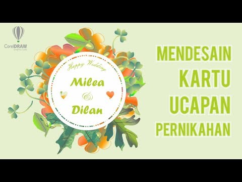 Download Video Floral Wedding Invitation | Belajar CorelDRAW Indonesia