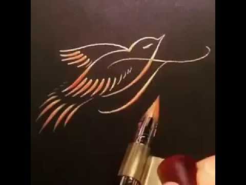 Download Video Kaligrafi yang indah!!Luar Biasa