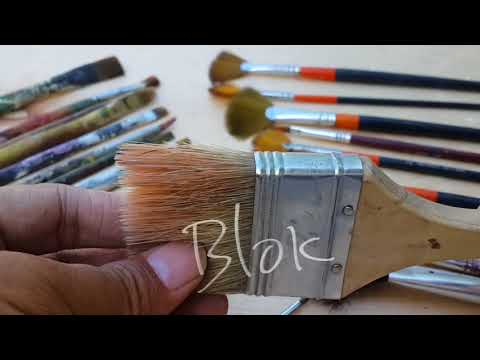 Download Video Kelengkapan melukis menggunkan cat minyak – oil colour