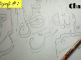 Download Video How to make calligraphy by Pencil | Bagaimana cara membuat kaligrafi dari Pensil