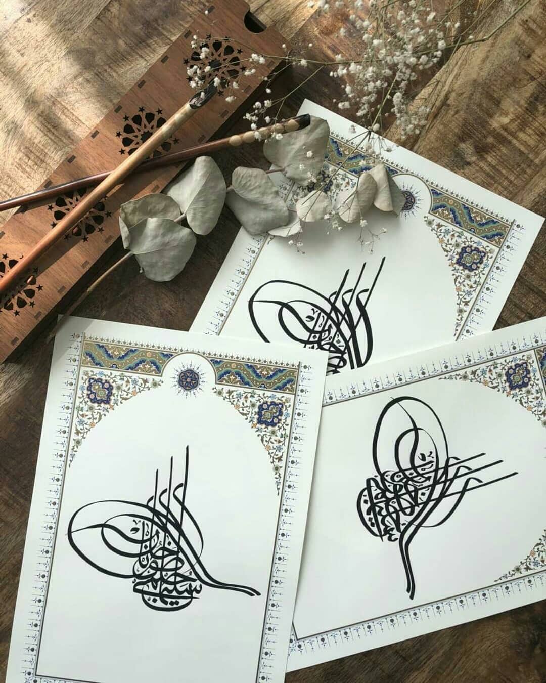 @beautifulliness using that Ottoman signature or Tughra beautifully for a name. …
