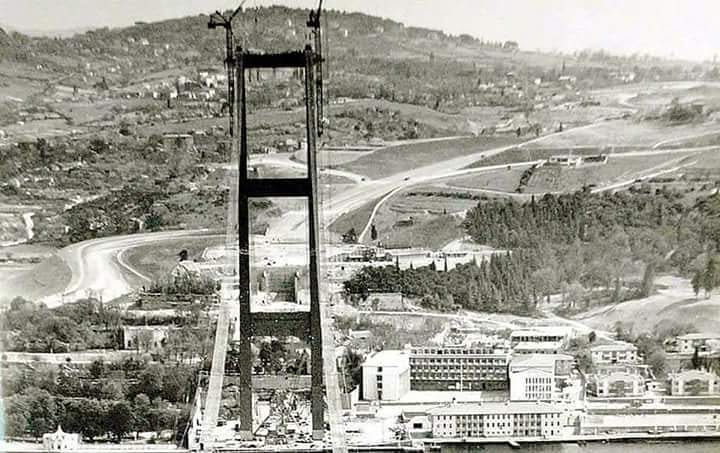 Boğaziçi köprüsü 1972…