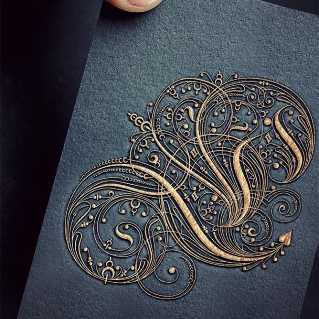 By @heypenman
.
.
.
.
.
#art#lettering#swirl#penmanship#handmade#artnfann…