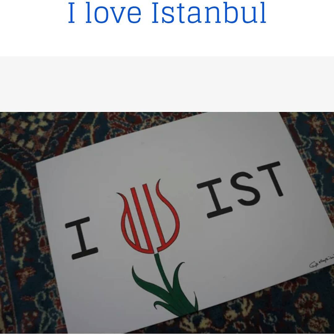 I ‘lale’ istanbul /
I love istanbul / Ben istanbul seviyorum çunku Türk kültürün…