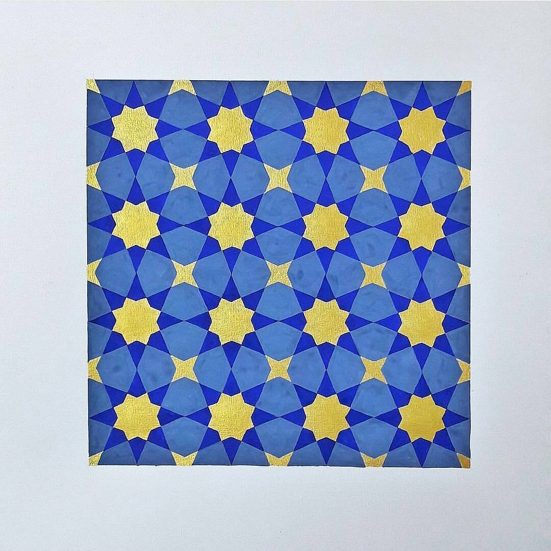 By @strokesgrey .
.
.
#art#geometry#pattern#sacredgeometry#gilding#islamicart#ar…