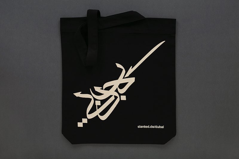 Download Kaligrafi Karya Kaligrafer Kristen A tote bag I designed for @slanted_publishers that comes with Slanted Dubai 32 s…-Wissam