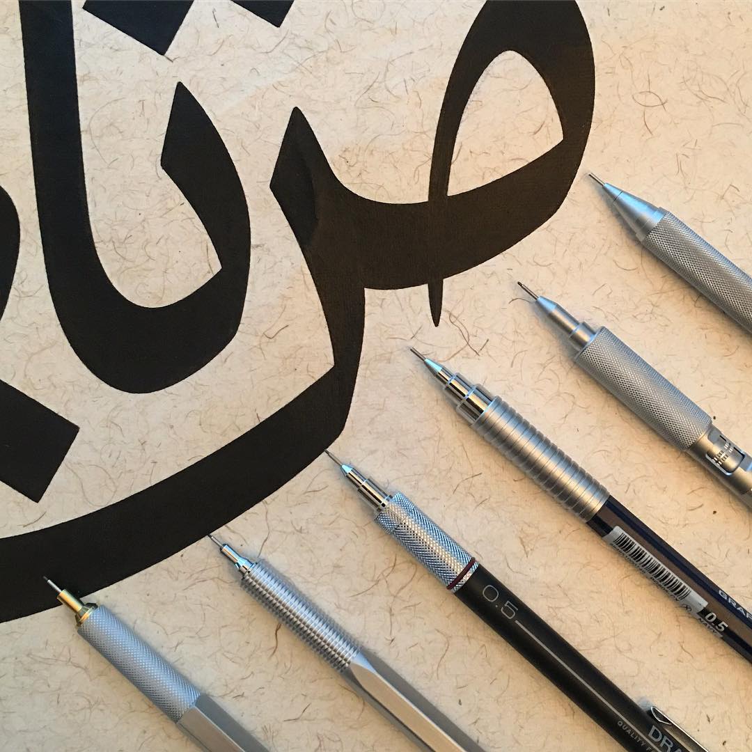 Download Kaligrafi Karya Kaligrafer Kristen Mechanical Pencils and Letters #mechanicalpencil #rotring #fabercastell #ohto #p…-Wissam