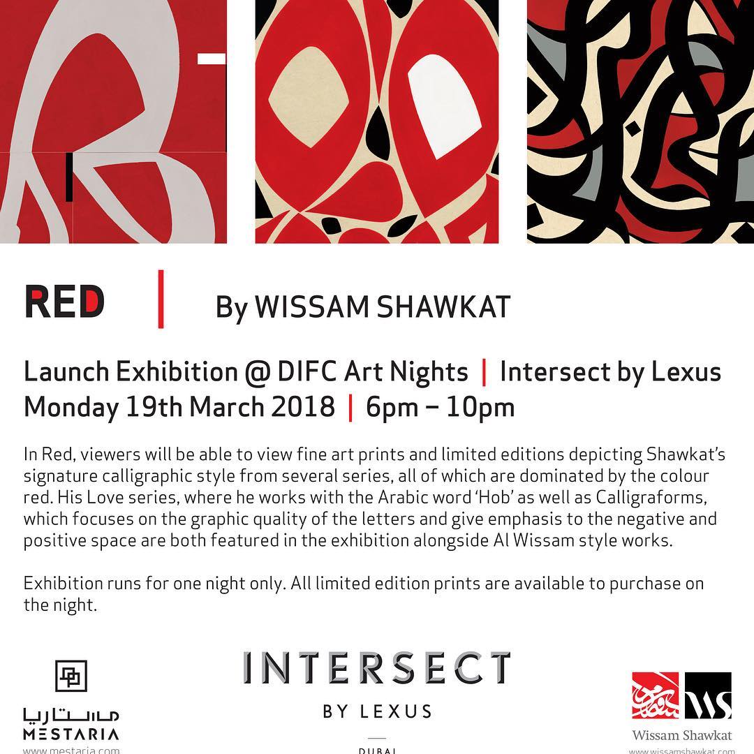 Download Kaligrafi Karya Kaligrafer Kristen Please join me at my latest solo show Red; a one-night exhibition featuring my n…-Wissam