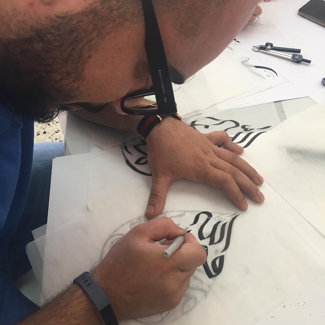 Download Kaligrafi Karya Kaligrafer Kristen The last day of al Wissam style workshop @tashkeelstudio , the students are work…-Wissam