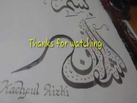 Download Video Kaligragi Nama-Kachful Rizki (khat tsulust)
