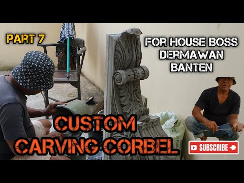 Download Video Tangan Skill Dewa…Ornament Custom Carving Corbel Part 7
