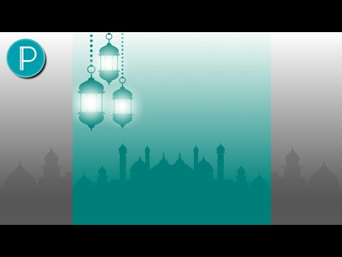 Download Video Tutorial cara membuat background Islami di Pixellab android
