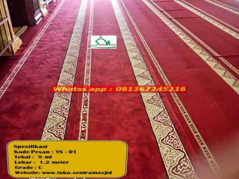 Download Video hub : 0813 6724 5216 || harga karpet gambar masjid di tanah abang