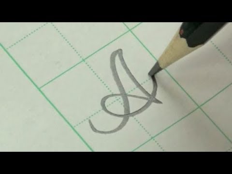 Download Video ASMR #1 Cursive handwriting with pencil | Pencil calligraphy