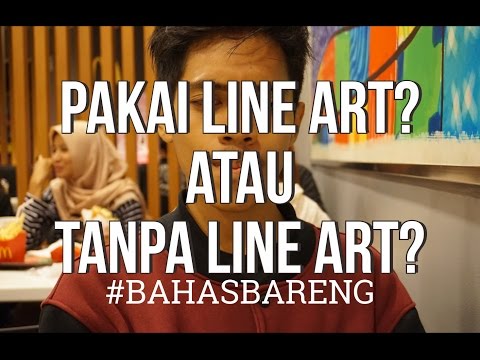Download Video #BAHASBARENG – Bikin Vector Portrait Harus Pakai Line Art atau Nggak?