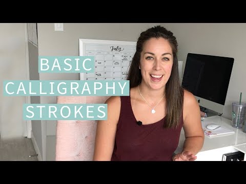 Download Video Basic Calligraphy Strokes (Beginner Calligraphy 101) | The Happy Ever Crafter