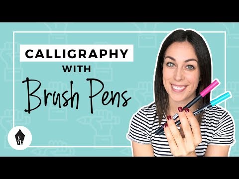 Download Video Beginners Guide To Using Brush Pens for Modern Calligraphy