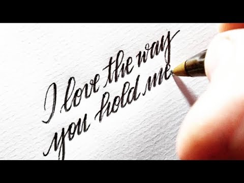 Download Video Best ballpoint pen for writing Calligraphy
