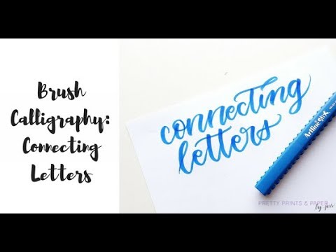 Download Video Brush Calligraphy: Connecting Letters