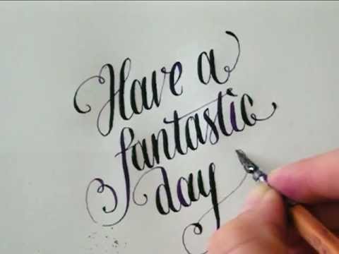 Download Video Calligraphy – Have a fantastic day – by Hejheidi