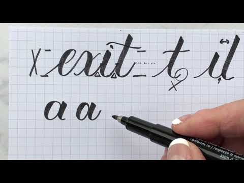 Download Video Calligraphy Mistakes: Stop Crowding Letters
