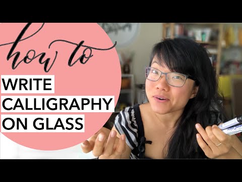 Download Video Calligraphy on Glass | CROOKED CALLIGRAPHY