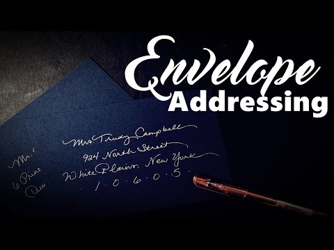 Download Video DIY Calligraphy Tools and Tips for Envelope Addressing