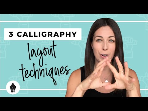 Download Video How To Layout Your Calligraphy Quotes – 3 Easy Techniques For Beginners!