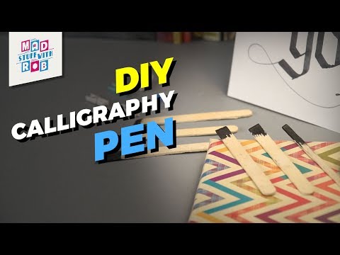 Download Video How To Make A Simple Calligraphy Pen