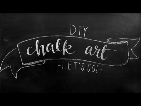 Download Video How to Faux Calligraphy + DIY Chalkboard Design Tips