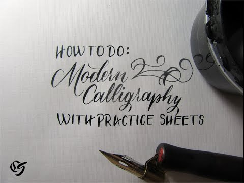 Download Video How to Learn Modern Calligraphy Tutorial (For Beginners)