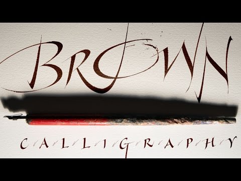 Download Video Introducing the book "Brown Calligraphy"