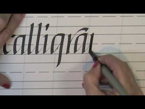 Download Video Italic Calligraphy Online Class