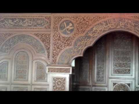 Download Video Kaligrafi Mihrob Pengimaman Masjid