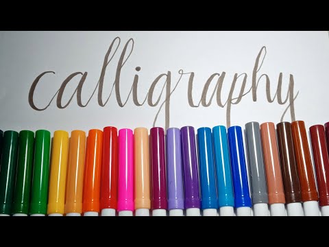 Download Video LI'L HANDS CALLIGRAPHY – tutorial + how i improved my calligraphy skills | study sage