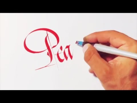 Download Video ODDLY SATISFYING VIDEO (BEST PILOT PARALLEL PEN CALLIGRAPHY)