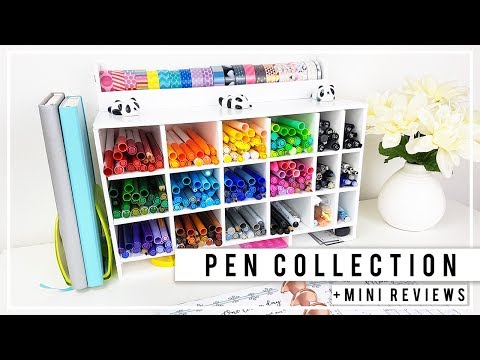 Download Video PEN COLLECTION + Swatches & Mini Reviews | Bullet Journaling, Drawing & Calligraphy