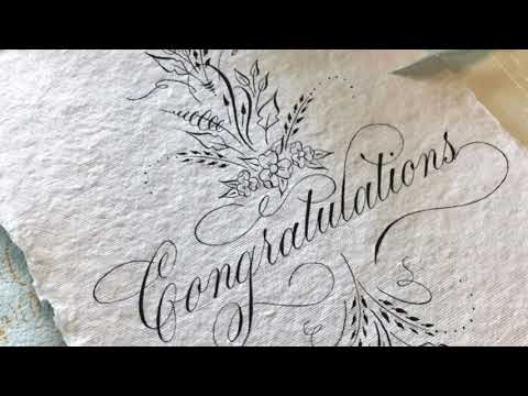 Download Video Super Satisfying Copperplate Calligraphy Compilation
