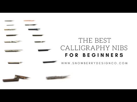 Download Video The Best Calligraphy Nibs For Beginners