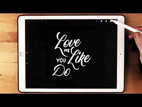Download Video iPad Pro Apple Pencil Calligraphy Tutorial 🖌