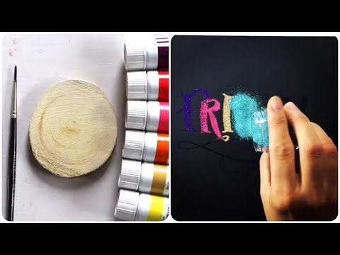 Download Video Amazing Art Video #68 🍒 Most Satisfying Lettering and Calligraphy! Drawing Watercolour!