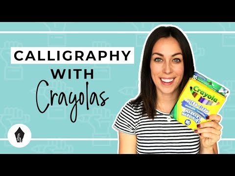 Download Video Beginner's Guide To Doing Calligraphy With A Crayola Marker